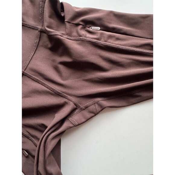 ATHLETA Ultimate Stash Crash Toasted Brown High Rise Ankle Leggings, Size XXS - Picture 5 of 16